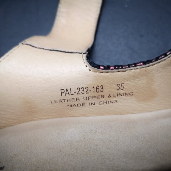 Alegria Ladies Size 35 (approx. 4.5 US) Paloma Mary Jane Slight Wedge Shoes - Picture 7 of 10